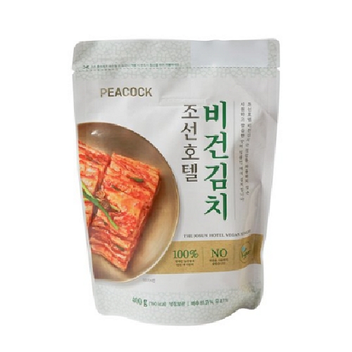 이마트 피코크 조선호텔 비건김치 400g (1개)