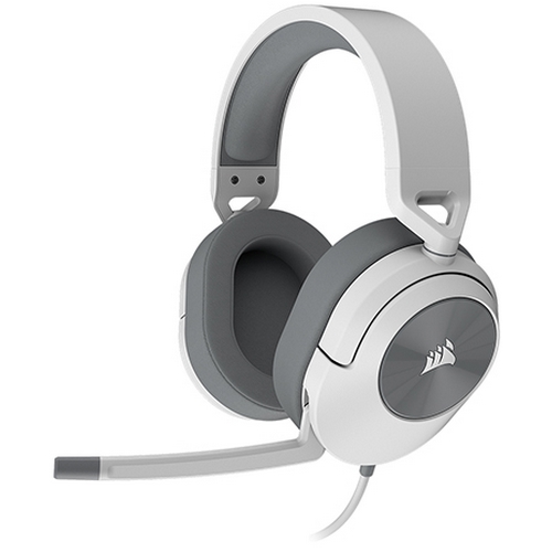 CORSAIR HS55 SURROUND 7.1채널 게이밍 헤드셋 (화이트, 해외구매)