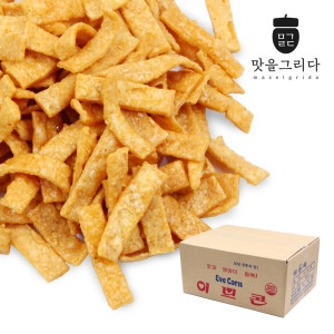 맛을 그리다 해륙식품 이브콘 4kg 벌크 / 추억의 옛날과자 옥수수맛 간식 맥주안주 주전부리