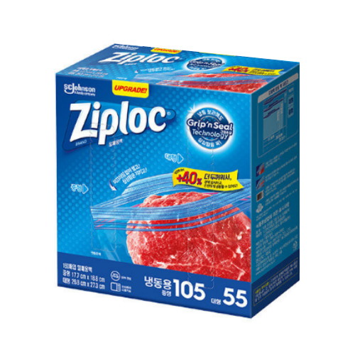 SC존슨 그립앤실 냉동 중형 105매 + 대형 55매 (10개(3,600매))_이미지