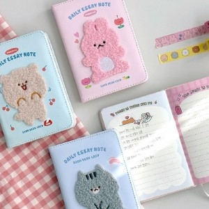 일정문구 순덕이 뽀글이 에세이 노트 (1개)