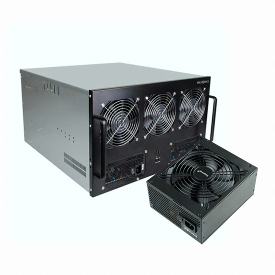 마이크로닉스 BTC-6062P 마이닝 케이스 (1250W 80+ Gold 파워포함)_이미지