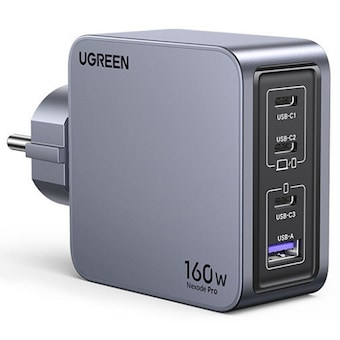 <b>UGREEN</b> 넥소드 프로 PD PPS 160W 4포트 GaN 충전기 X763