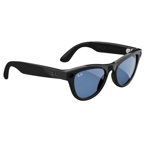 메타 레이벤 스카일러 32GB (샤이니 블랙/세룰리안 블루 트랜지션) (해외구매)_이미지