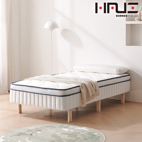 BIF보루네오 프라임 애니 헤드쿠션 일체형 침대 S (유로탑본넬)