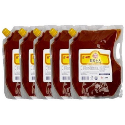오쉐프 피자소스 2kg (5개)_이미지