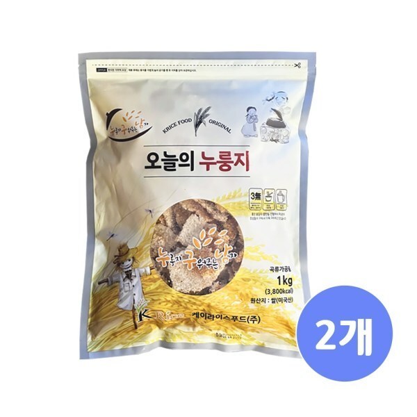 케이라이스푸드(주) 오늘의 누룽지 1kg