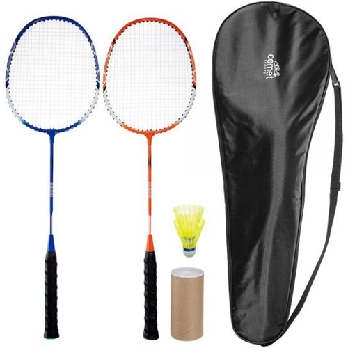 쿠팡 코멧 배드민턴 라켓 + 셔틀콕 2입세트