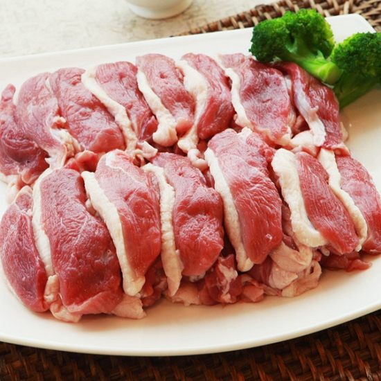 무항생제 생오리 슬라이스 1kg
