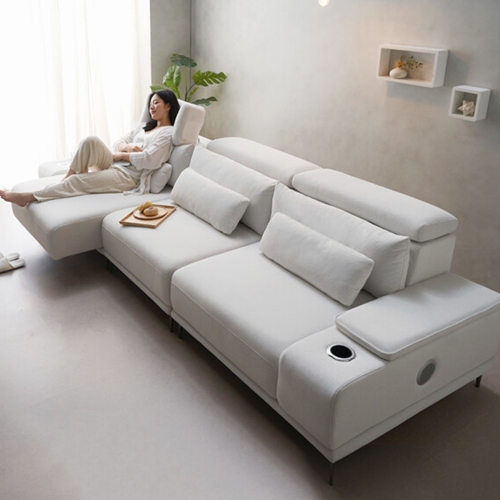 에보니아 알토 모션 슬라이딩 확장형 고급형 패브릭 소파 4인용_이미지