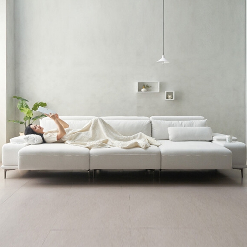 에보니아 알토 모션 슬라이딩 확장형 고급형 패브릭 소파 4인용_이미지