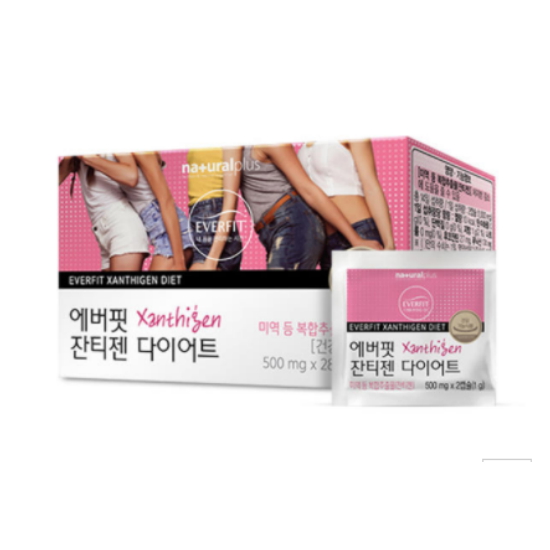 내츄럴플러스 에버핏 잔티젠 다이어트 28캡슐 (3개)_이미지