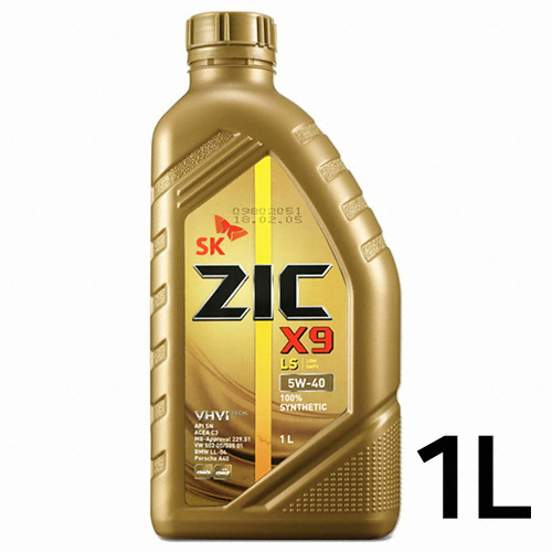SK엔무브 지크 X9 LS 5W40 1L 필터세트 (차량확인)_이미지