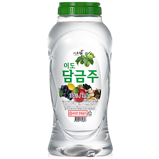 조은술세종 유기농 이도 담금주 3.6L (30도) (1개)