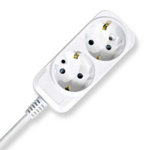 멀티탭코리아 탭스온 2구 10A 일반 접지 멀티탭 (5m)