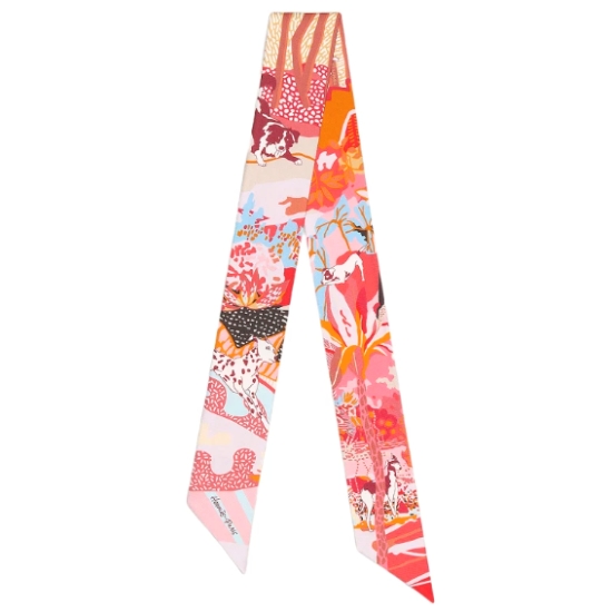 에르메스 엔 리버트 트윌리 (로즈 블루 루즈)_이미지