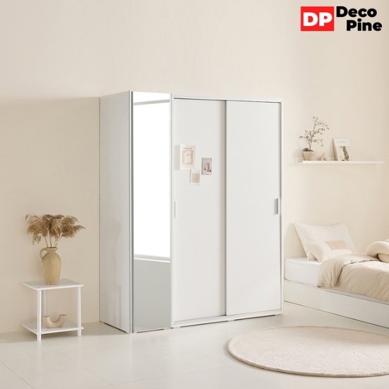 데코파인 그란 거울 선반장 400_이미지