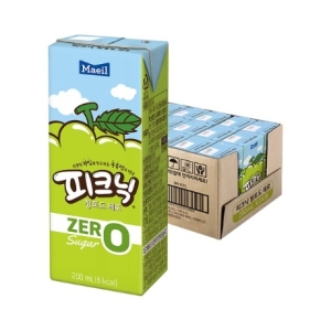 매일유업 피크닉 청포도 제로 200ml (24개)