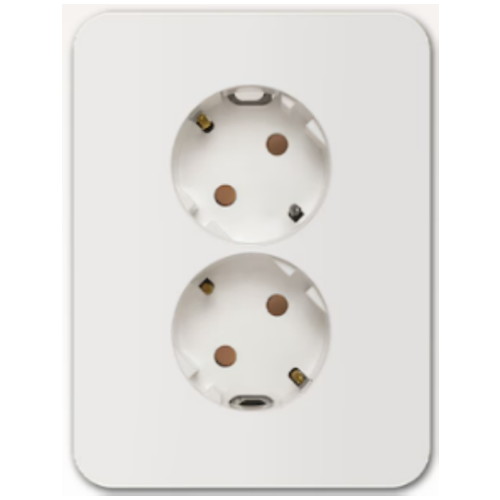 제일일렉트릭 GS 자이 시리즈 2구 콘센트_이미지