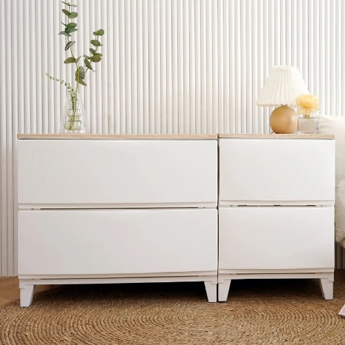 보노하우스 세라비 우드상판 와이드형 2단 서랍장_이미지