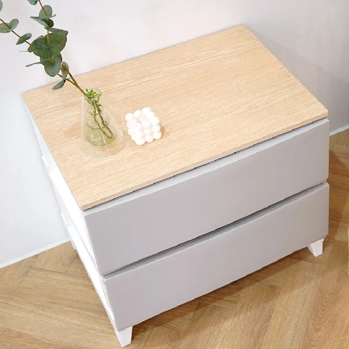 보노하우스 세라비 우드상판 와이드형 2단 서랍장_이미지