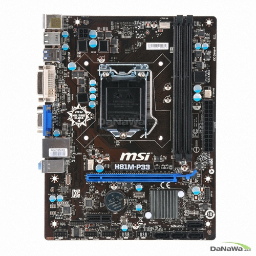 MSI H81M-P33 (중고)_이미지