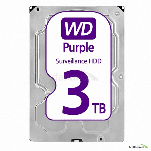 Western Digital WD Purple 5400/64M/중고 (3TB, WD30PURZ)_이미지