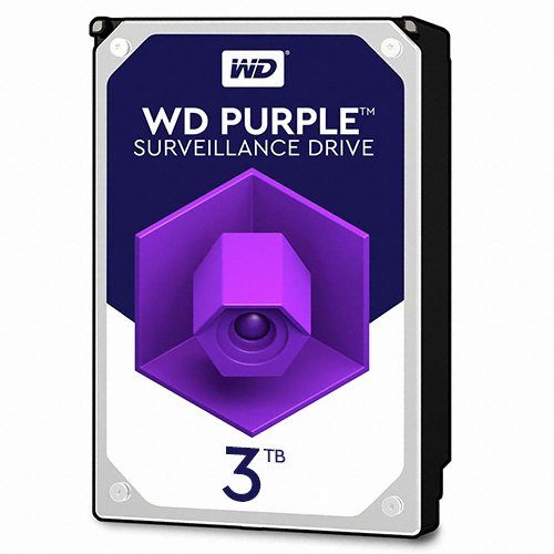 Western Digital WD Purple 5400/64M/중고 (3TB, WD30PURZ)_이미지