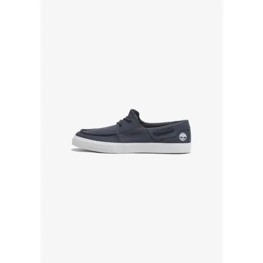 MYLO BAY Boat shoes dark blue canvas 7493222