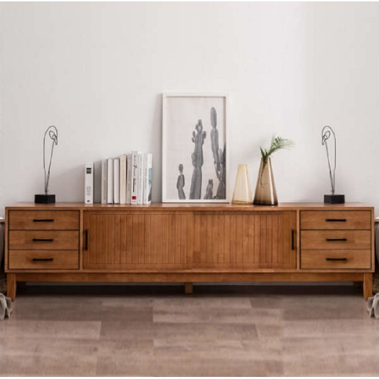 헤나 북유럽 원목 거실장 2000