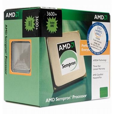 AMD 셈프론 마닐라 3600+ 그레이박스
