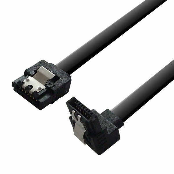 대원TMT SATA3 LOCK ㄱ자 케이블 (DW-S3MMT, 0.5m)_이미지