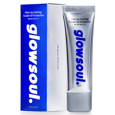 글로소울 글로우 업 카밍 쿨러 유브이 프로텍션 SPF 50+ PA++++  50ml (1개)_이미지