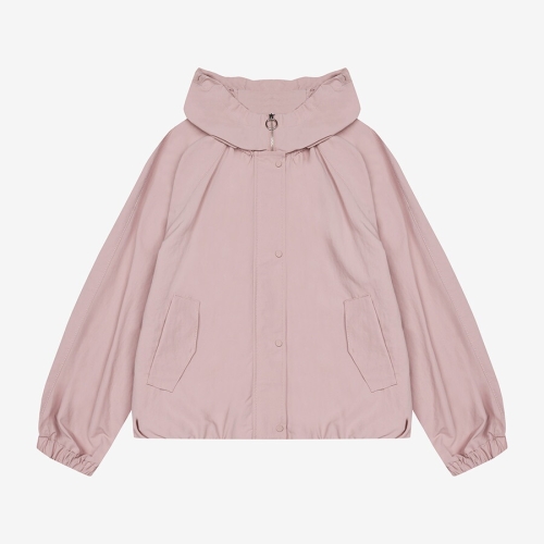 베스띠벨리 하프넥 후드 스트링 점퍼 BKMAC21730_이미지