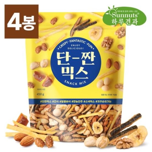 선명농수산 단짠믹스넛 450g (4개)_이미지