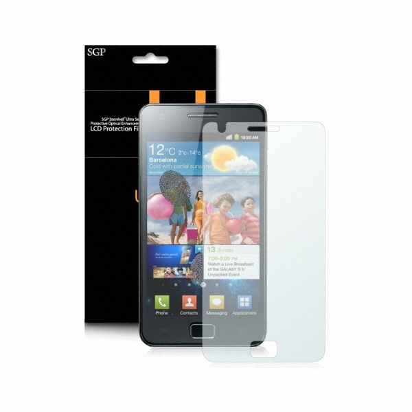 슈피겐 갤럭시S2 슈타인하일 울트라파인 지문방지 보호필름 (SHW-M250L)_이미지