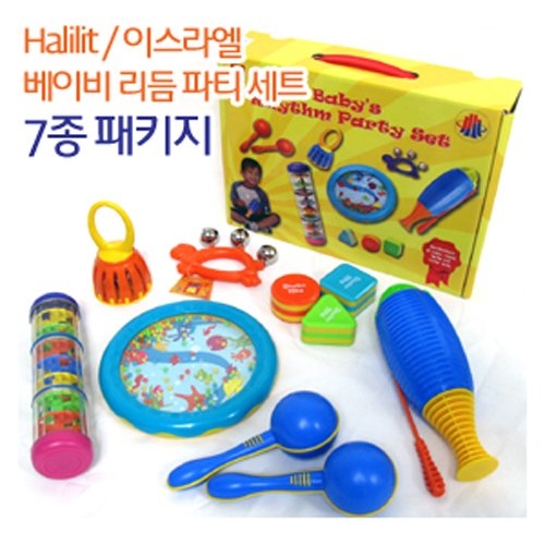  Halilit 리듬 7종세트 유아용 오르프