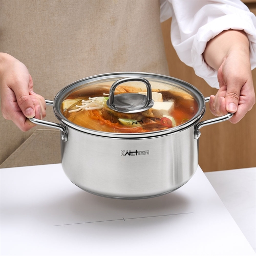 키친아트  올데이 스텐 양수냄비 (22cm)