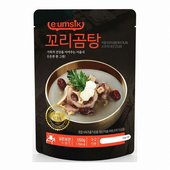 청우식품 이음식 꼬리곰탕 550g (1개)_이미지
