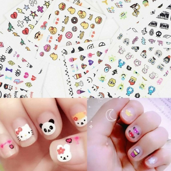 SNC 어린이 네일스티커 10종 세트