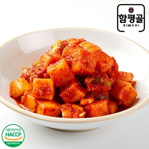  함평골김치 감칠맛이 풍부한 전라도 깍두기 3kg [1개]