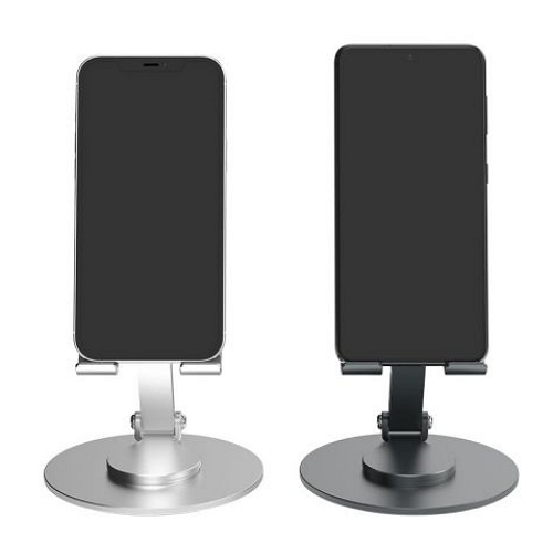 스카이랩 스카이 웰 360도 회전 듀얼 접이식 각도조절 탁상형 거치대 SKY-SDH1_이미지