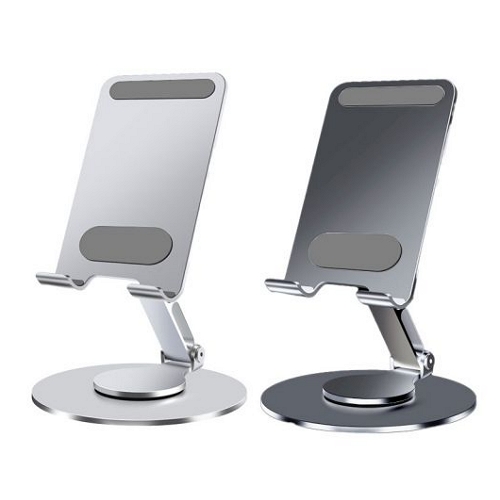 스카이랩 스카이 웰 360도 회전 듀얼 접이식 각도조절 탁상형 거치대 SKY-SDH1_이미지