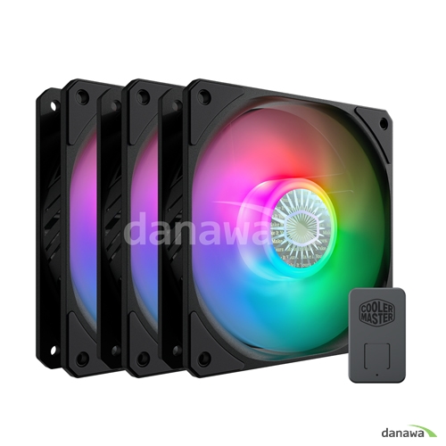 쿨러마스터 SICKLEFLOW 120 ARGB (3팩)_이미지