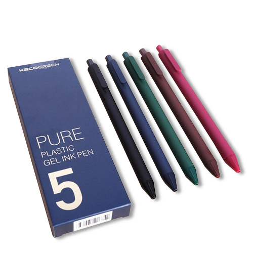 KACO 퓨어 빈티지 에디션 젤펜 0.5mm 세트 (5색)_이미지