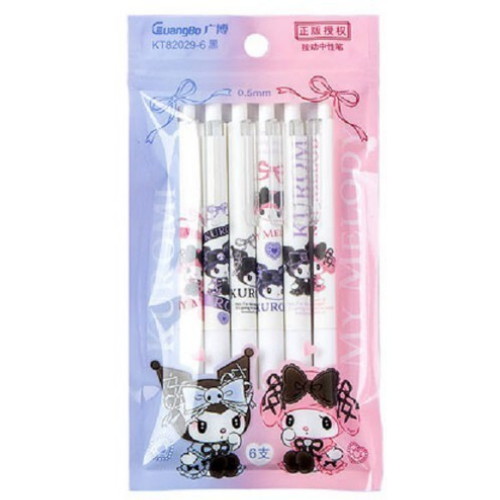 산리오 산리오 캐릭터 쿠로미 마이멜로디 중성펜 0.5mm