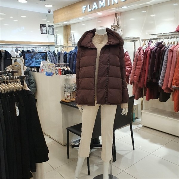 오리털 폴리 패딩 F18194339