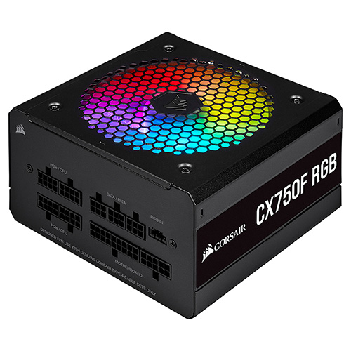 CORSAIR iCUE CX750F RGB 블랙