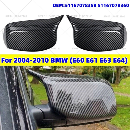 BMW 525i 530i 645ci E60 E61 E63 E64 2004-2010호환 사이드 미러 커버 캡 51167078359