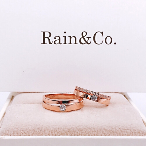 커플레인 커플레인  1부 포인트 18K 커플반지 R18CR071
